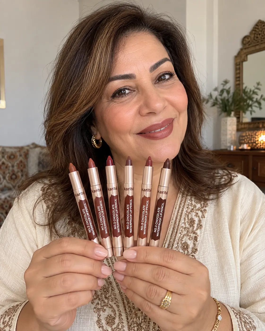 تجربة زبونة مع باك 6 ألوان Chocolate