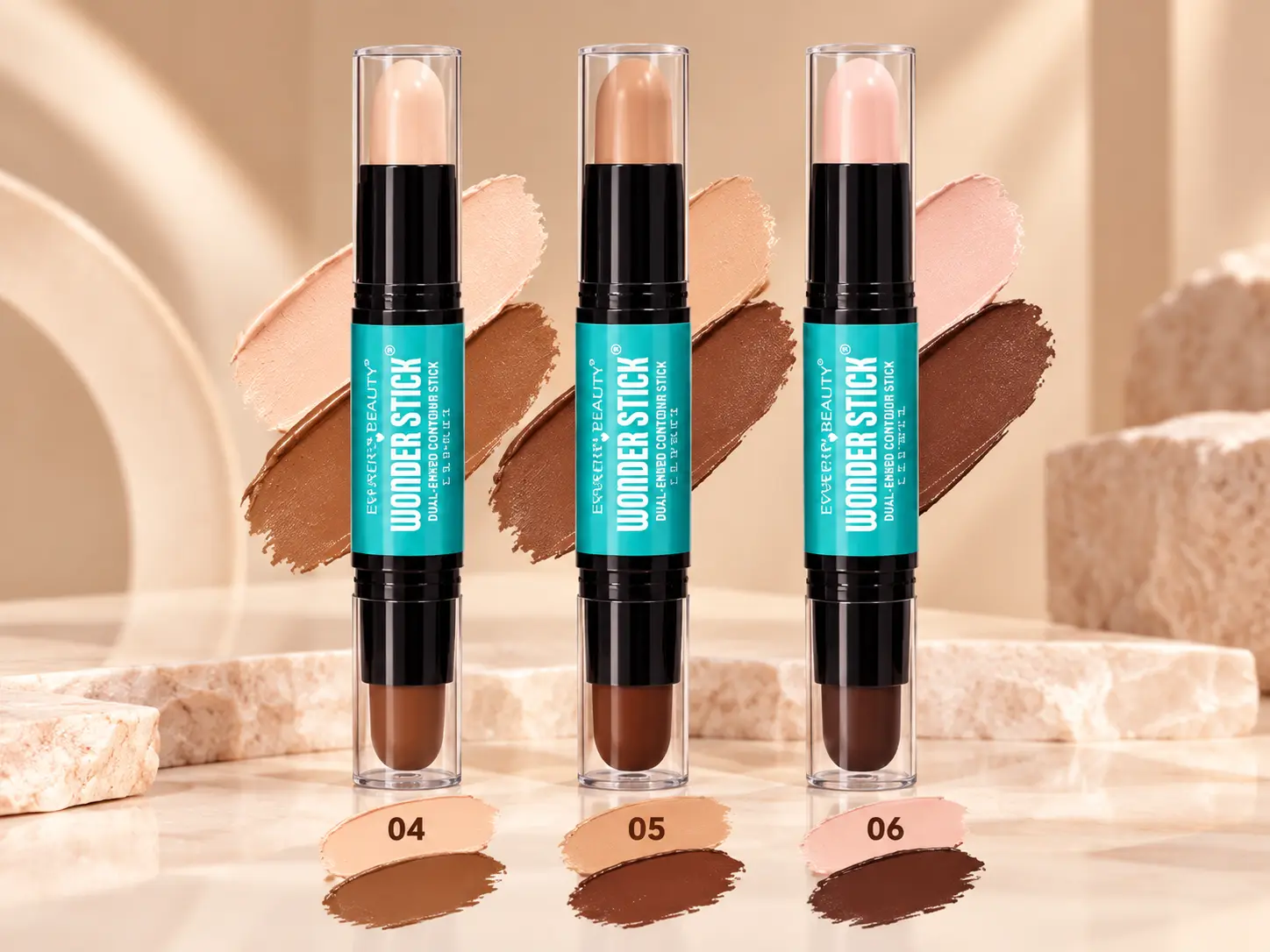 3 درجات Wonder Stick للبشرة السمراء